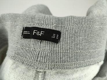 szare dresy: F&F, Spodnie dresowe damskie, rozmiar M — 4