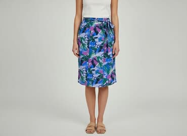 kolorowa długie spódnice: Spódnica damska, rozmiar S — 5