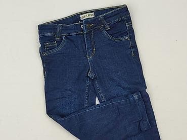 koszula polo: Spodnie jeansowe, Pocopiano, 3-4 lat, 104, stan - Idealny — 1
