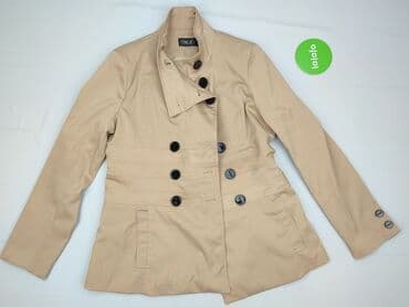 marynarka damska 100 wełna: Osley, Płaszcz damski, XL — 2