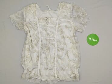 zwiewna bluzki w kwiaty: Bluzka damska, rozmiar S — 2