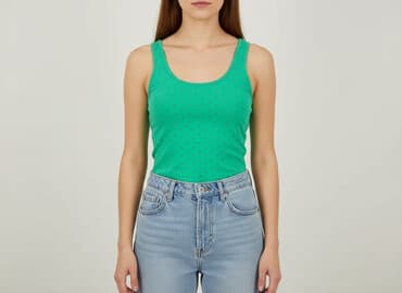 zielona koszulka zara: Top damski, rozmiar One size — 8