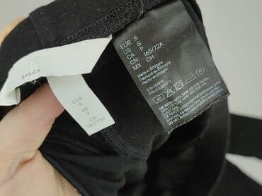 leginsy prazkowane hm: H&M, Spodnie materiałowe damskie, rozmiar S — 4