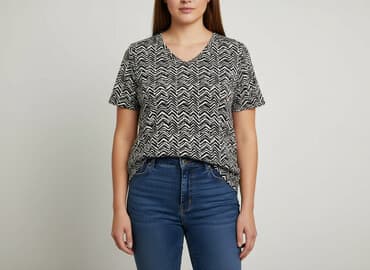 kurtki zimowe damskie c a: Canda, T-shirt damski, rozmiar XL — 6