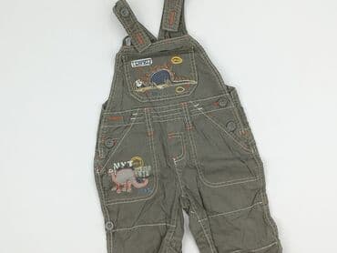 spodnie z obniżonym krokiem: Dungarees, 6-9 months, condition - Perfect — 1
