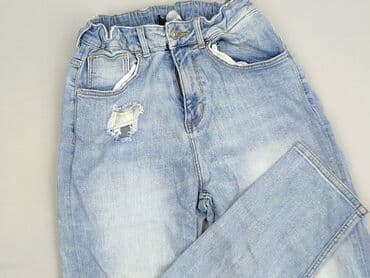 dżinsy push up z wysoką talią: H&M, Jeansy damskie, rozmiar L — 1