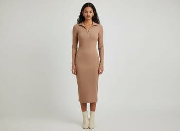 sukienki midi prazkowana: Sinsay, Sukienka damska, rozmiar 2XS — 1