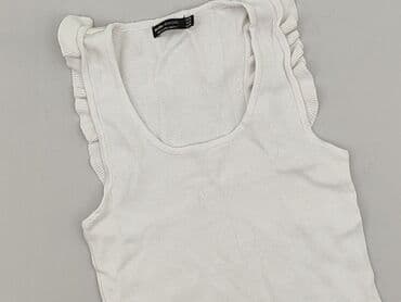 vans custom t shirty: Bershka, Top damski, rozmiar XS — 1