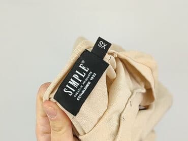 bluzki dopasowane eleganckie: SIMPLE, Bluzka damska, XS — 5