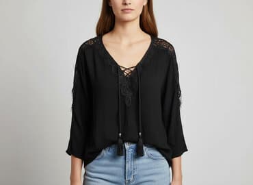 isabel marant buty na koturnie: Izabel London, Bluzka damska, rozmiar L — 7