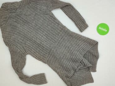 długi sweter i sukienka: Kardigan damski, rozmiar S — 4