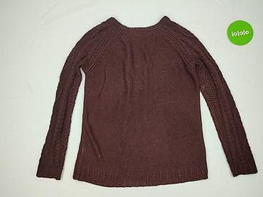 sweter bordo: PULL&BEAR, Sweter damski, rozmiar M — 4