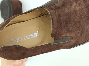 spodnie dresowe z niskim krokiem: Shoes for men, 41, Gino Rossi, condition - Perfect — 4