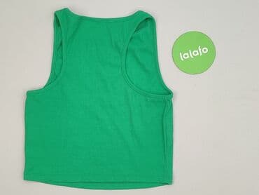 bluzki prążkowane białe: Top damski, rozmiar S — 3