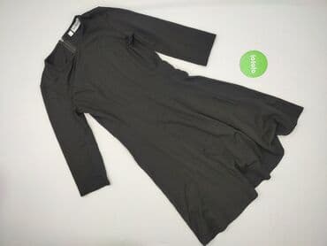 czarna sukienka ze srebrnymi wstawkami: Bonprix, Sukienka damska, M — 2