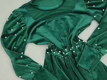 welurowa bluza: Sukienka damska, rozmiar S — 1