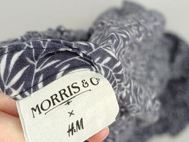 niebieska sukienka w kwiaty h m: H&M, Sukienka damska, rozmiar M — 5