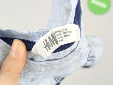 bluzka elite: Koszulka, H&M, 3-4 lat, 98-104 cm, stan - Idealny — 4