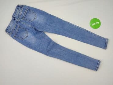 srebrne buty deichmann: Jeansy damskie, rozmiar S — 3