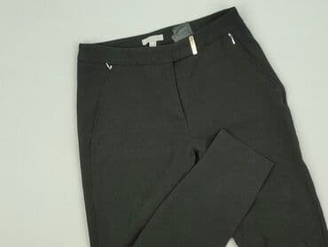 srebrny top h m: H&M, Spodnie materiałowe damskie, M — 1