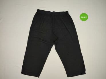 joggery bawełniane damskie: George, Material trousers for women, size L (EU 40) — 3