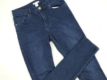 Jeansy: H&M, Jeansy damskie, rozmiar M
