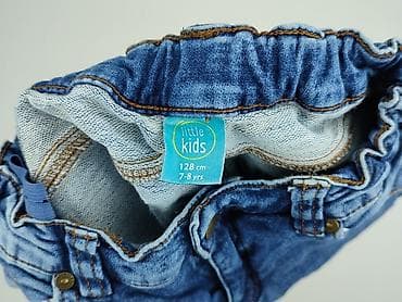 dres hello kitty: Spodnie jeansowe, Little kids, 8 lat, 128, stan - Bardzo dobry — 5
