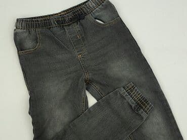 Jeans, Little kids, 9 years, 128/134, condition - Perfect