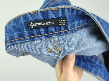 stradivarius spódniczka jeansowe: Stradivarius, Spódnica damska, rozmiar XS — 5