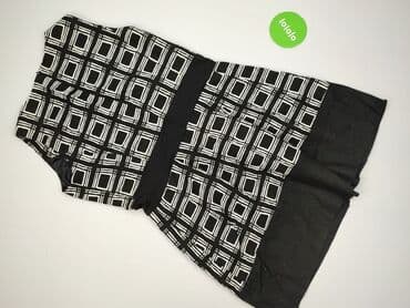 czarna sukienka z dekoltem karo: Sukienka damska, rozmiar L — 4