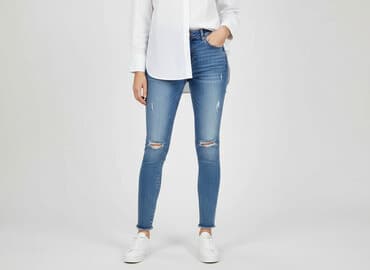 reserved jeansy damskie push up: Reserved, Jeansy damskie, rozmiar S — 1