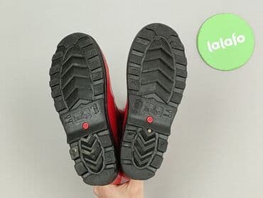 klapki birkenstock czarne lakierowane: Rain boots, Lemigo, 30, condition - Very good — 5