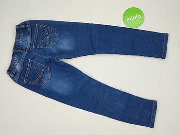 numoco sukienki: Spodnie jeansowe, Kiki & Koko, 7 lat, 122, stan - Bardzo dobry — 3