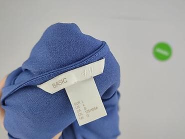 sweter golf damski: H&M Basic, Tunika damska, rozmiar L — 4