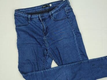 sinsay szerokie spodnie jeansowe: Sinsay, Jeansy damskie, rozmiar M — 1