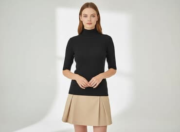 bluzki z golfem: Kolor, Golf damski, rozmiar M — 6