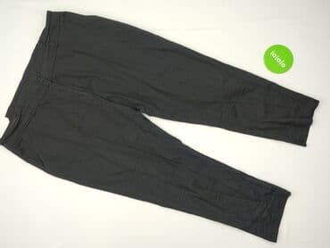 długie spodnie damskie dla wysokich: F&F, Spodnie materiałowe damskie, rozmiar 3XL — 2