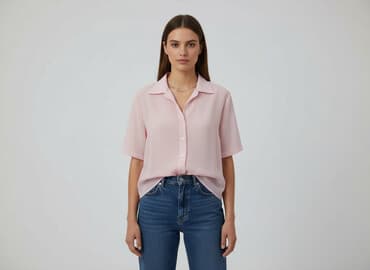 rozowa bluzka: Bluzka damska, rozmiar L — 5