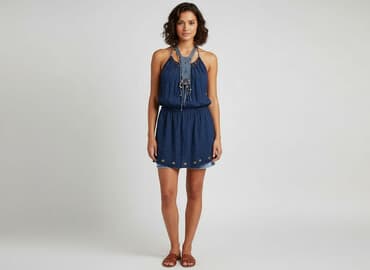 sukienki boho na wesele allegro: Sukienka damska, rozmiar S — 5