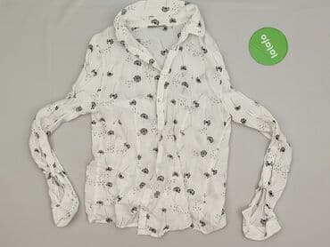 orsay, koszula damska, rozmiar s stan: używany rozmiar: s kolor: biały wady: wymaga czyszczenia dodatkowe informacje: należy pamiętać, że pomiary są wykonywane przez program, błąd może wynosić do 2 cm sposób dopasowa: Orsay, Women`s shirt, size S — 2