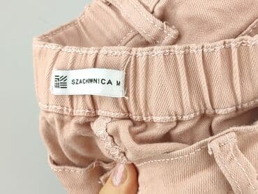 SZACHOWNICA, Material trousers for women, size M (EU 38) — 4
