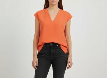 bluzki damskie pomarańczowa: Reserved, Bluzka damska, rozmiar XL — 6