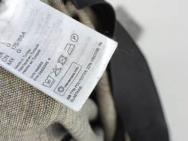 ocieplane rajstopy h m: H&M, Spodnie materiałowe damskie, rozmiar L — 5