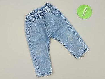 sweter soplica: Spodnie jeansowe, H&M, 9-12 miesięcy, stan - Idealny — 2