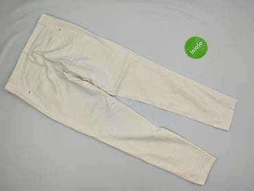 leopard jeans: Reserved, Spodnie materiałowe damskie, rozmiar M — 3