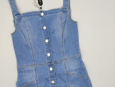 niebieska satynowa sukienka zara: Tally Weijl, Women`s dress, size XS (EU 34) — 1