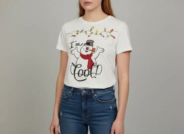 t shirty świąteczne dla rodziny: T-shirt damski, rozmiar L — 1