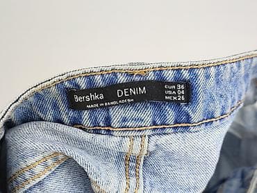 spódnice jeansowe pull and bear: Bershka, Szorty damskie, rozmiar S — 4