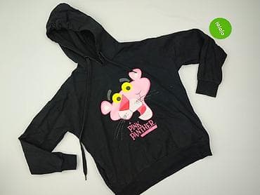 w klapkach tekst: Bluza z kapturem damska, rozmiar M — 2