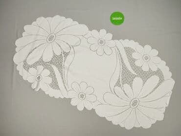 narzuta na łóżko: Obrus 120 x 55, kolor - Biały, stan - Bardzo dobry — 3